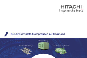 Air Compressors Product Portfolio Flyer