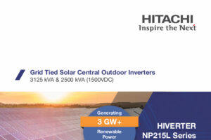 Grid Tied Solar Central Outdoor Inverter (1500 VDC)